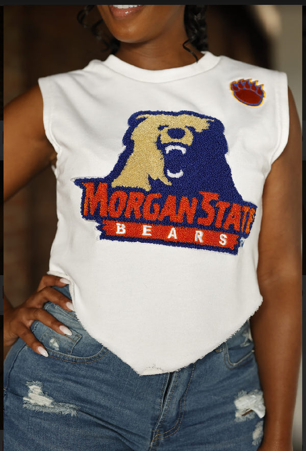 MORGAN ST. UNIVERSITY CROP TOP