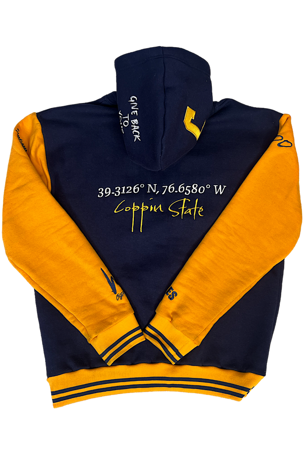 COPPIN STATE COORDINATES HOODIE