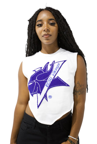 ELIZABETH CITY STATE U. CROP TOP