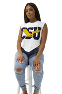 COPPIN STATE UNIVERSITY CROP TOP