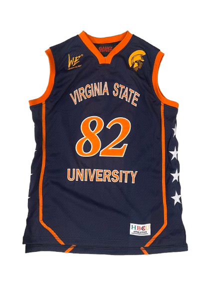 VIRGINIA STATE UNIVERSITY BASKETBALL JERSEY