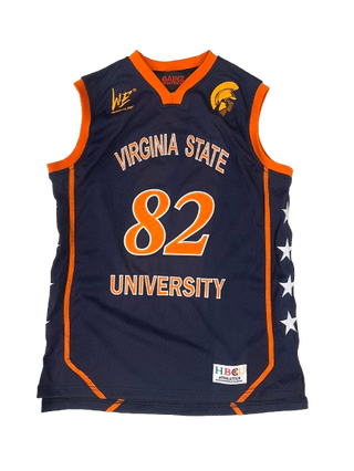 VIRGINIA STATE UNIVERSITY BASKETBALL JERSEY